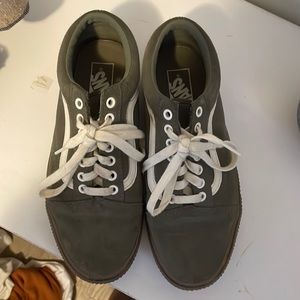 Army green vans